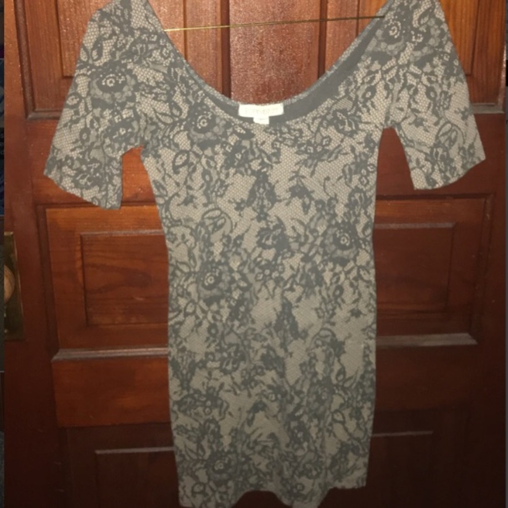 Floral mini bodycon dress